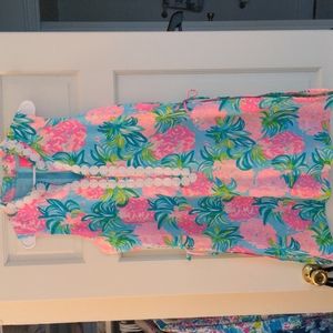Jane Romper in Pineapple Shake